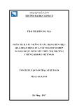 Luận văn Phân tích các nhân tố tác động đến hiệu quả hoạt động của các doanh nghiệp ngành dược niêm yết trên thị trường chứng khoán Việt Nam