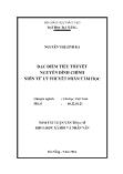 Luận văn Đặc điểm tiểu thuyết nguyễn đình chính nhìn từ lý thuyết phân tâm học